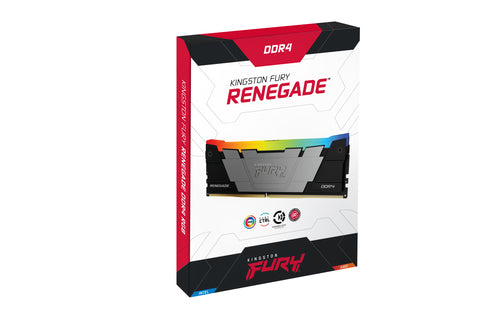 Kingston Technology FURY 8GB 4000MT/s DDR4 CL19 DIMM Renegade RGB