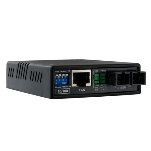 StarTech.com 10/100 Fiber to Ethernet Media Converter Multi Mode SC 2 km