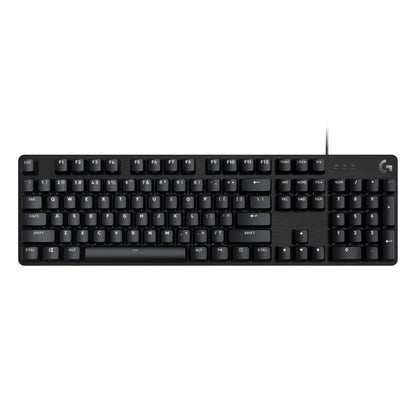 Logitech G413 SE Full-Size Corded Gaming Keyboard  PBT Keycaps  Tactile Mechanical Switches  6-Key Rollover Anti-Ghosting  FN Keys—white Backlit LED