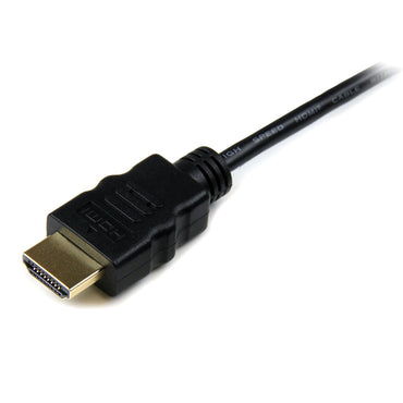 StarTech.com 3ft Micro HDMI to HDMI Cable with Ethernet - 4K 30Hz Video - Durable High Speed Micro HDMI Type-D to HDMI 1.4 Adapter Cable/Converter Cord - UHD HDMI Monitors/TVs/Displays - M/M