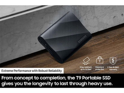 Samsung MU-PG4T0B 4 TB USB Type-C 3.2 Gen 1 (3.1 Gen 1) Black