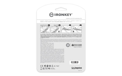 Kingston Technology IronKey 256GB Keypad 200, FIPS 140-3 Lvl 3 AES-256 Encrypted