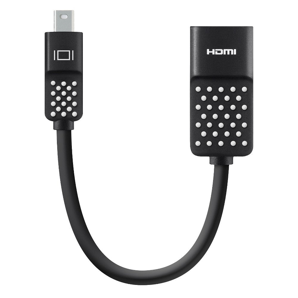 Belkin Mini DisplayPort to HDMI Adapter 4k Compatible Black