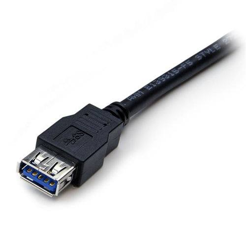 StarTech.com 6 ft Black SuperSpeed USB 3.0 Extension Cable A to A - M/F