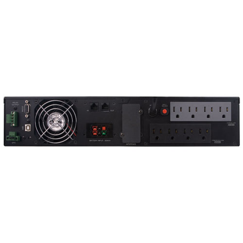 CyberPower OL1500RTXL2U uninterruptible power supply (UPS) Double-conversion (Online) 1.5 kVA 1350 W 8 AC outlet(s)