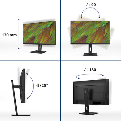 Philips 3000 series 27B1U3900/27 computer monitor 68.6 cm (27") 3840 x 2160 pixels 4K Ultra HD LCD Black