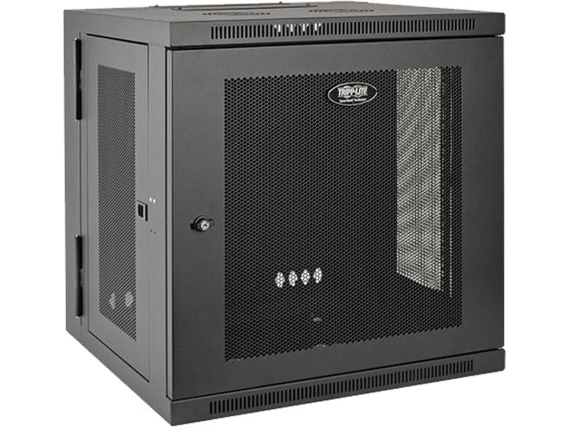 10U WALL MOUNT RACK ENCLOSURE SERVER CABINET HINGED WALLMOUNT