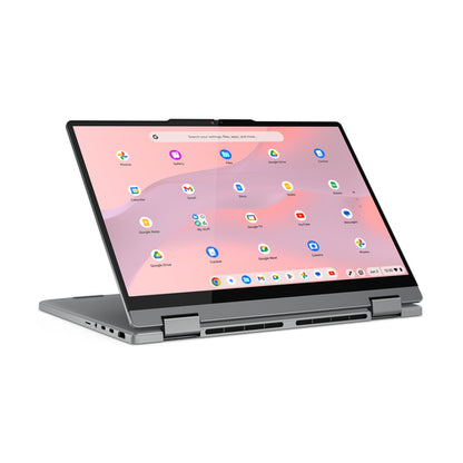 Lenovo Chrome 2in1 14IRU10 Intel Core 5 120U Chromebook 35.6 cm (14") Touchscreen WUXGA 8 GB LPDDR5-SDRAM 256 GB SSD Wi-Fi 6E (802.11ax) ChromeOS English Grey