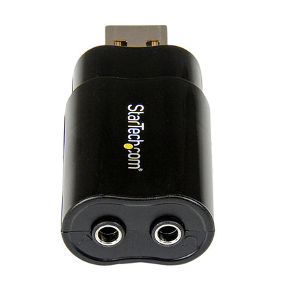 StarTech.com USB Stereo Audio Adapter External Sound Card