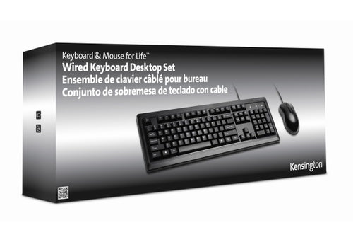 Kensington K72436AM keyboard Mouse included USB Black