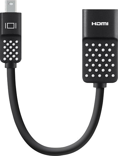 Belkin Mini DisplayPort to HDMI Adapter 4k Compatible Black