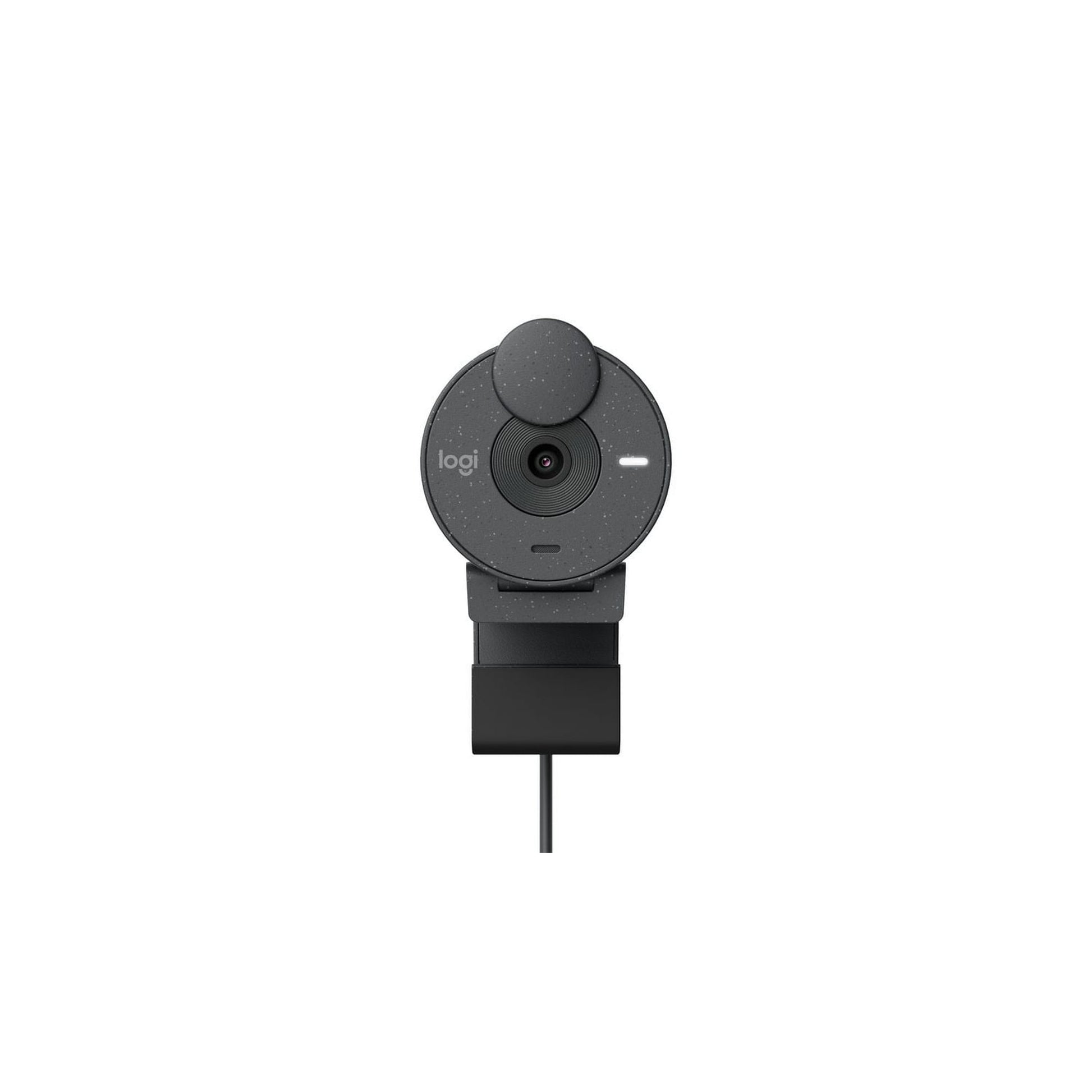 Logitech - Brio 300 1920x1080p USB-C Webcam with Privacy Shutter - Graphite