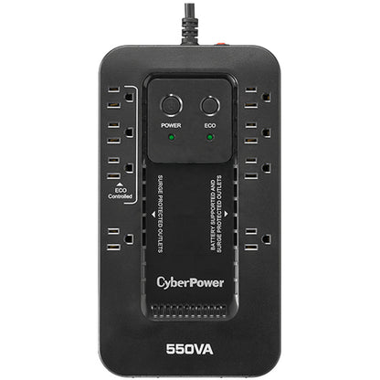 CyberPower EC550G uninterruptible power supply (UPS) Standby (Offline) 0.55 kVA 330 W 8 AC outlet(s)