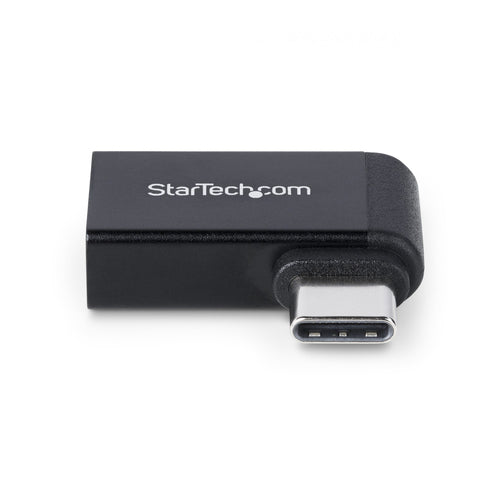 StarTech.com USB-C to USB-A Adapter, Right-Angled, USB 5Gbps, 3A, USB-C Male to USB-A Female Converter, Durable Metal Housing - Thunderbolt Compatible