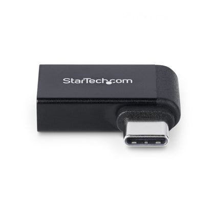 StarTech.com USB-C to USB-A Adapter, Right-Angled, USB 5Gbps, 3A, USB-C Male to USB-A Female Converter, Durable Metal Housing - Thunderbolt Compatible