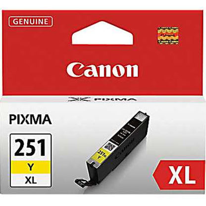 Canon 6451B001 (CLI-251XL)  High-Yield Ink  11 mL  Yellow