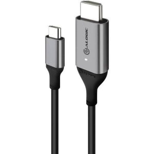 ALOGIC 2m USB-C Male to HDMI Male Cable Ultra Series Space Grey ULCHD02SGR