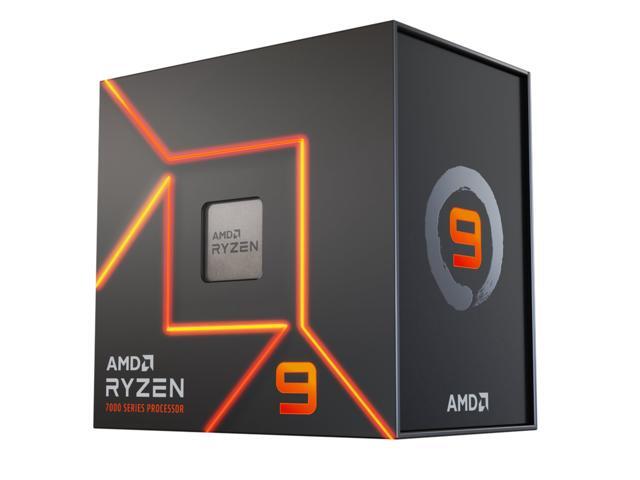 AMD - Ryzen 9 7900X 12-core - 24-Thread 4.7 GHz (5.6 GHz Max Boost) Socket AM5 Desktop Processor - Silver