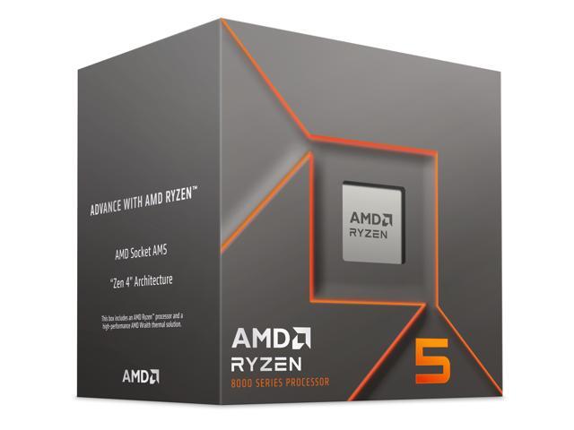 AMD Ryzen 5 8400F Processor  Silver  Silver