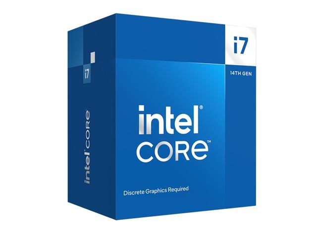 Intel Core i7-14700F - Core i7 14th Gen Raptor Lake 20-Core (8P+12E) LGA 1700 65W None Integrated Graphics Processor - BX8071514700F