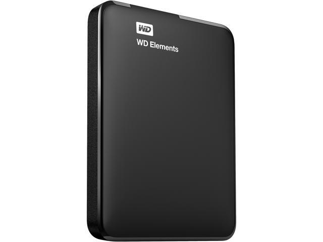 Western Digital 1TB WD Elements Portable USB 3.2 Gen 1  Compatible with PC  Mac  PS4 & Xbox  External Hard Drive HDD - WDBUZG0010BBK-WESN