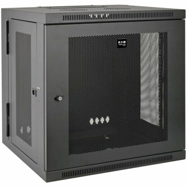 10U WALL MOUNT RACK ENCLOSURE SERVER CABINET HINGED WALLMOUNT