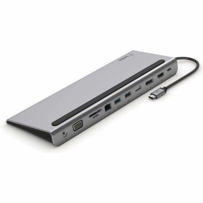 Belkin USB C Hub  11-in-1 Multi-Port Laptop Dock with 4K HDMI  DP  VGA  USB C Docking Station with 100W Power Delivery  USB A  Gigabit Ethernet  SD  MicroSD  3.5mm Port For MacBook Pro  Air and More