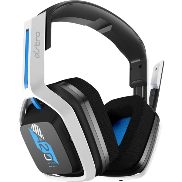 ASTRO Gaming A20 Wireless Headset Gen 2 for PlayStation 5  PlayStation 4  PC & Mac - White/Blue