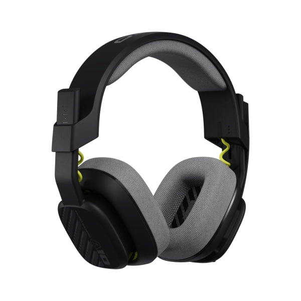 ASTRO A10 Gaming Headset Gen 2 Wired Headset - Over-ear gaming headphones with flip-to-mute microphone  32 mm drivers  compatible with PlayStation  PC  Black