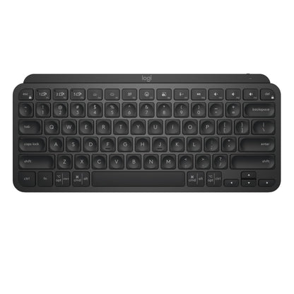 Logitech MX Keys Mini Minimalist Wireless Illuminated Keyboard  Compact  Bluetooth  Backlit  USB-C  Metal Build  Black