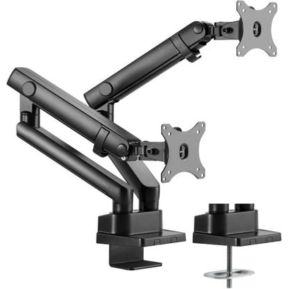 Amer Mounts HYDRA2B Dual Monitor Clamp Mount with Articulating Arms