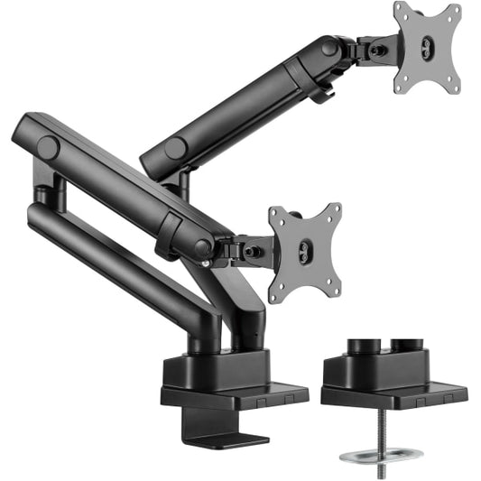 Amer Mounts HYDRA2B Dual Monitor Clamp Mount with Articulating Arms