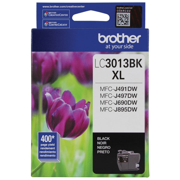 Brother - LC3013BKS XL High-Yield Ink Cartridge - Black