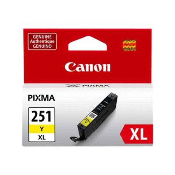 Canon 6451B001 (CLI-251XL)  High-Yield Ink  11 mL  Yellow