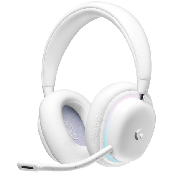 Logitech - G735 Aurora Collection Wireless Gaming Headset for PC, Mobile - White Mist