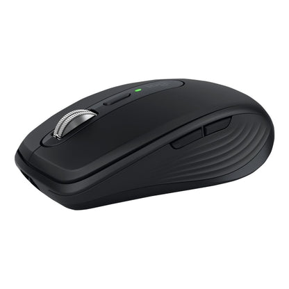 Logitech - MX Anywhere 3S Wireless Bluetooth Optical Fast Scrolling Mouse with Programmable Buttons - Wireless - Black