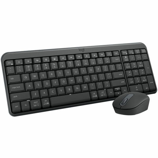 Logitech MK250 Bluetooth Wireless Mouse and Keyboard Combo: Fast & Easy Connectivity  Compact Wireless Keyboard  Ambidextrous Mouse (Graphite) - Wireless Bluetooth Keyboard - Graphite - Wireless Bl...