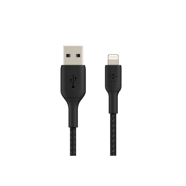 Belkin CAA002BT2MBK BOOST CHARGE 6.6 ft. Apple Lightning to USB-A ChargeSync Cable - Black