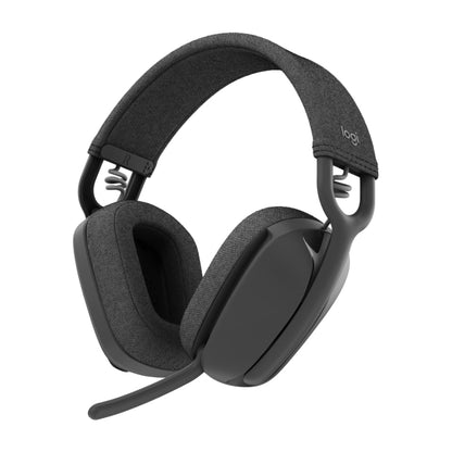 Logitech - Zone Vibe 100 Bluetooth Over Ear Headphones with Noise-Cancelling Microphone - Graphite
