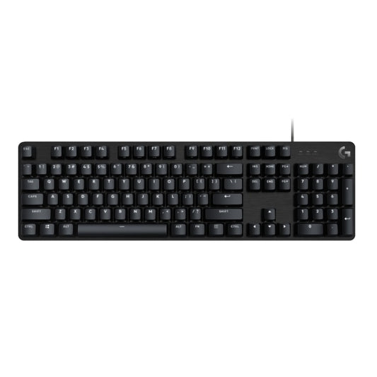 Logitech G413 SE Full-Size Corded Gaming Keyboard  PBT Keycaps  Tactile Mechanical Switches  6-Key Rollover Anti-Ghosting  FN Keys—white Backlit LED
