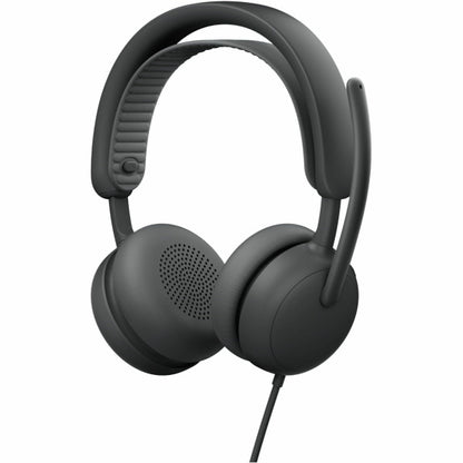 Logitech Zone Wired 2, Noise-Canceling Headset With Adaptive Hybrid ANC, Graphite