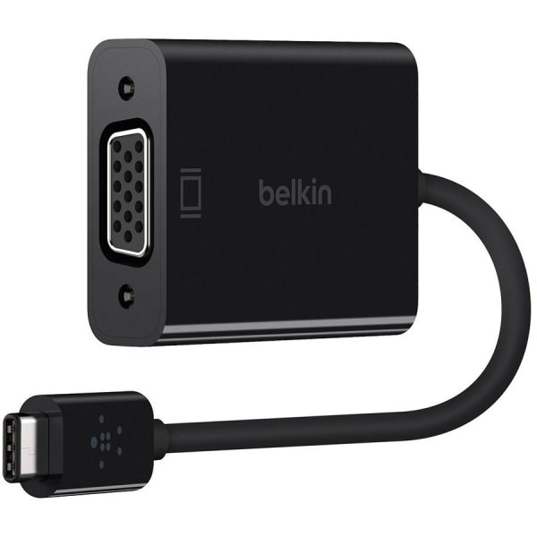 Belkin Type-c To Vga Adapter - External Video Adapter - Type-c - Vga - Black