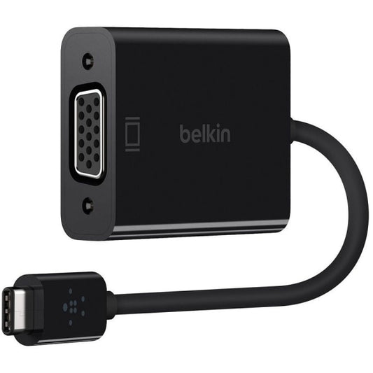 Belkin Type-c To Vga Adapter - External Video Adapter - Type-c - Vga - Black