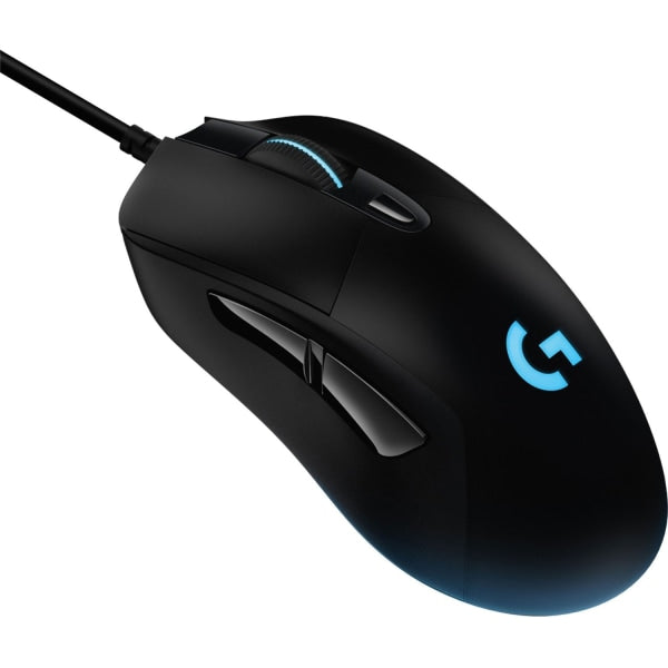 Logitech - G403 (Hero) Wired Optical Gaming Mouse - Wired - Black