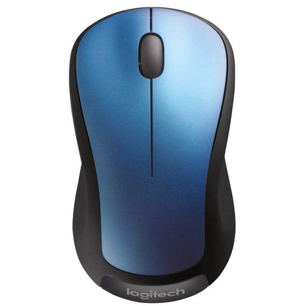 Logitech M310 Wireless Mouse  2.4 GHz with USB Nano Receiver  1000 DPI Optical Tracking  18 Month Battery  Ambidextrous  Peacock Blue