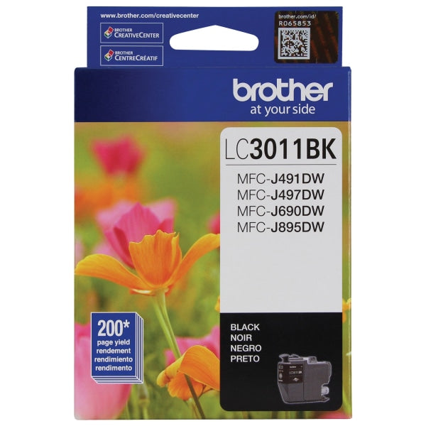 Brother - LC3011BKS Standard-Yield Ink Cartridge - Black