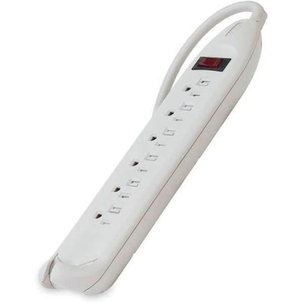 Belkin Power Strip  6 Outlets  12 ft Cord  White