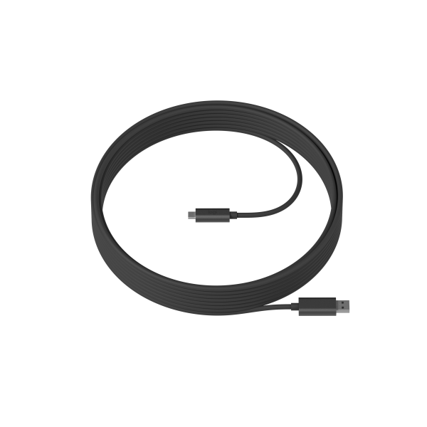 Logitech 32.8  Strong USB 3.2 Gen 2 Type-A Male to USB Type-C Male Cable