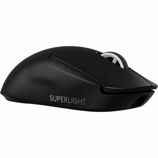 Logitech G Pro X Superlight 2 Lightspeed Wireless Gaming Mouse - Black: Lightweight, Bluetooth, Built-In Rechargeable Battery, USB Connection