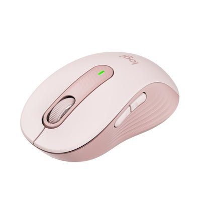 Logitech Signature M650 Wireless Mouse - for Small to Medium Sized Hands  2-Year Battery  Silent Clicks  Customizable Side Buttons  Bluetooth  Rose